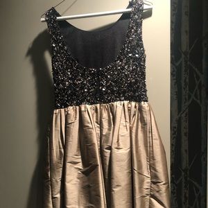 Adrianna Papell Dresses - Gold and black beaded dress. Adrianna Papell Dresses - Gold and black beaded dress.